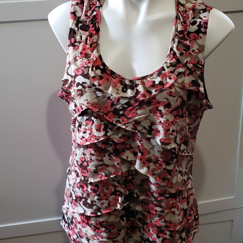 Ruffled tank